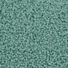 Miyuki Delica Seed Bead 11/0 Duracoat Opaque Dyed Ocean Spray 2-inch Tube DB2356