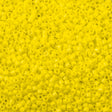 Miyuki Delica Seed Bead 11/0 Opaque Yellow 2-inch Tube DB721