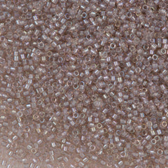 Miyuki Delica Seed Bead 11/0 Inside Dyed Color Mauve Fog 2-inch Tube DB1771