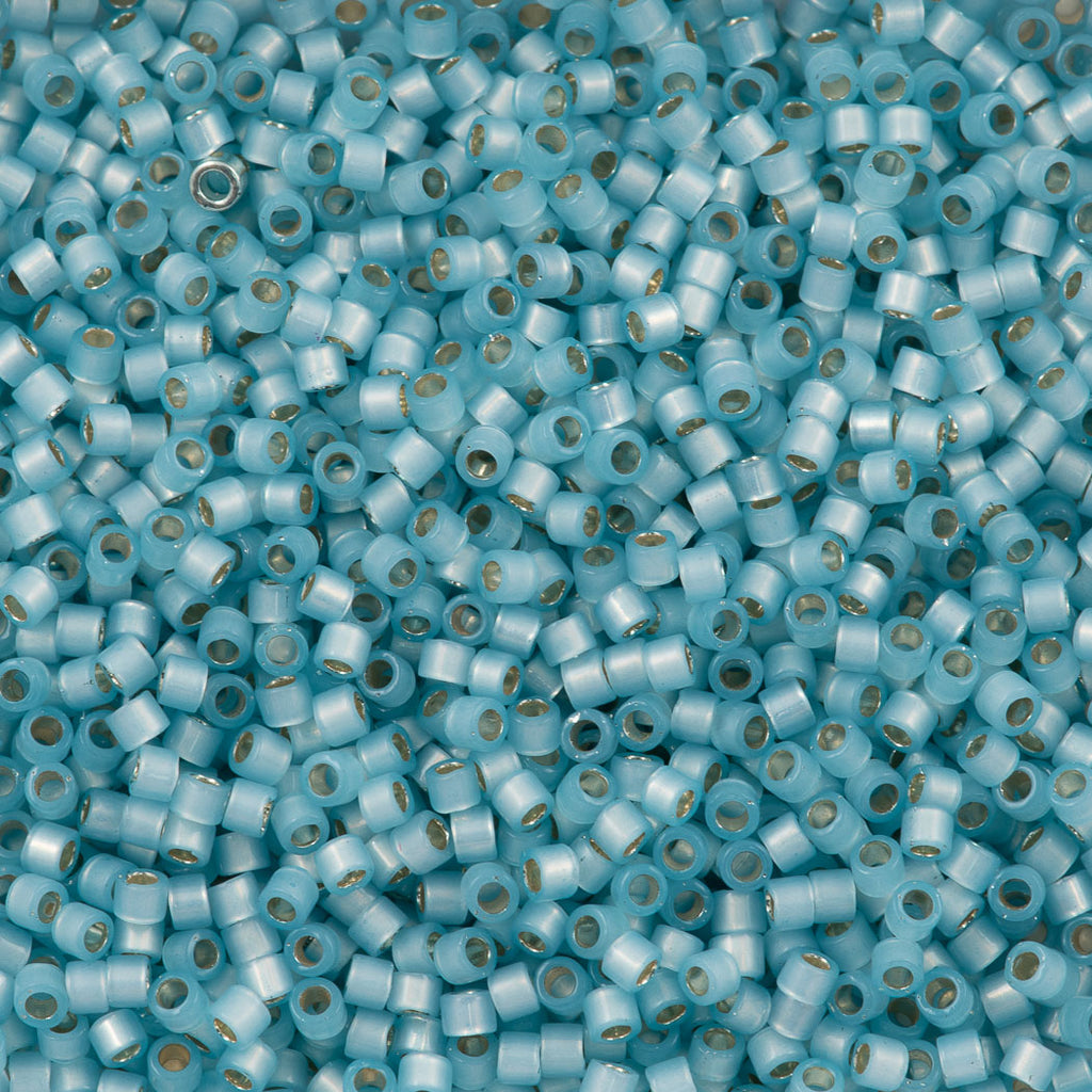 DB0788 Miyuki Delica Beads Dyed SF Transparent Dark Teal Size 11/0