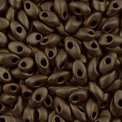 Miyuki Long Magatama Seed Bead Matte Metallic Bronze 8g Tube (2006)