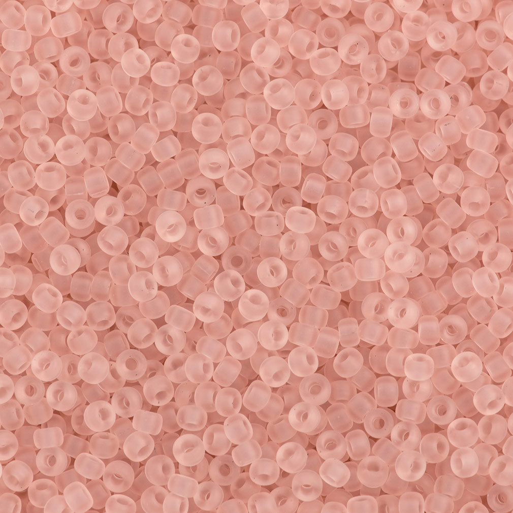Miyuki Round Seed Bead 11/0 Matte Pale Pink (155F)