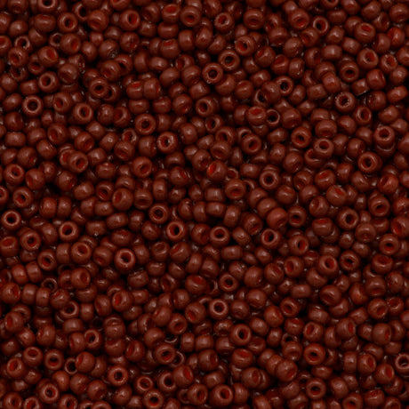 Miyuki Round Seed Bead 11/0 Duracoat Opaque Maroon (4470)