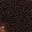 Miyuki Round Seed Bead 11/0 Transparent Dark Amber (134D)