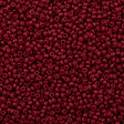 50g Miyuki Round Seed Bead 11/0 Opaque Dyed Maroon (1464)