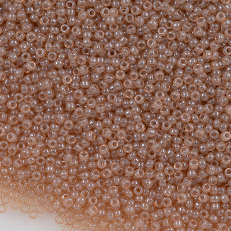Miyuki Round Seed Bead 11/0 Jasmine Translucent 22g Tube (2370)