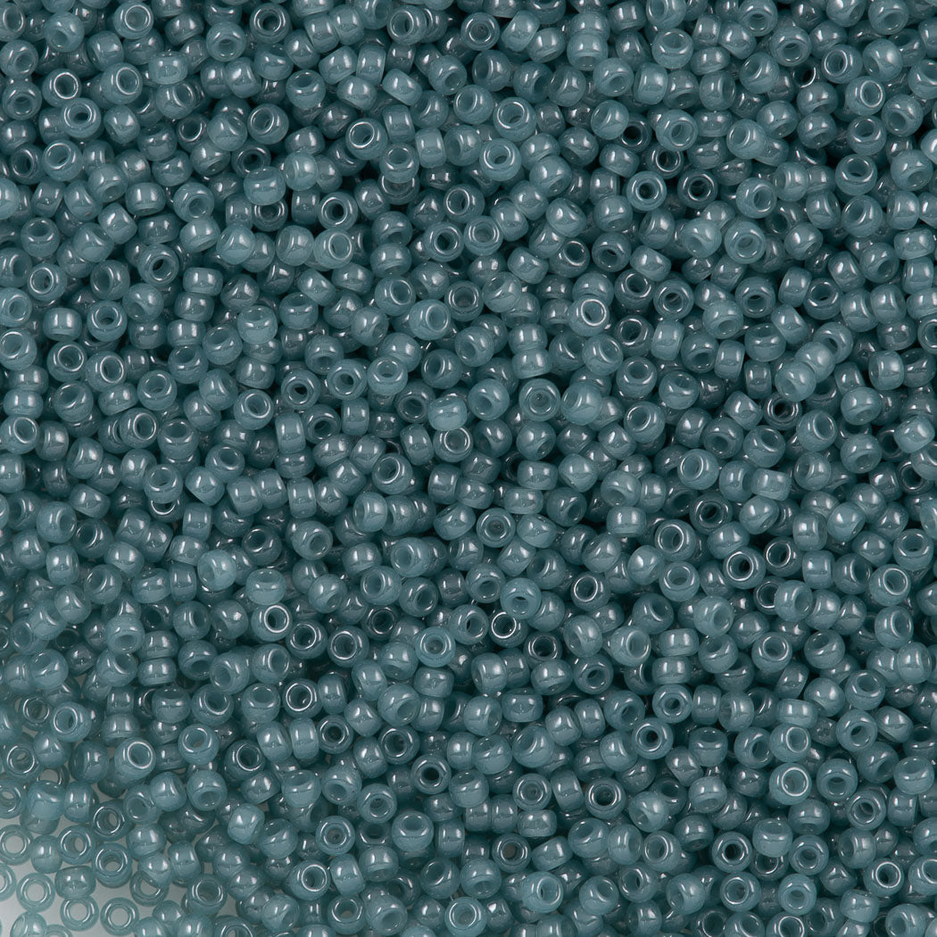 Miyuki Round Seed Bead 11/0 Eucalyptus Translucent 22g Tube (2376)