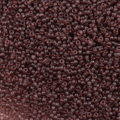 50g Miyuki Round Seed Bead 11/0 Transparent Semi Matte Amethyst (2401SF)