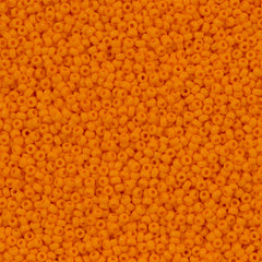 Miyuki Round Seed Bead 11/0 Opaque Light Orange (406L)
