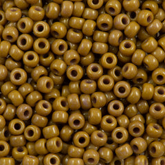 Miyuki Round Seed Bead 6/0 Dyed Opaque Latte 20g Tube (1461)