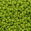 Miyuki Round Seed Bead 6/0 Opaque Chartreuse (416)