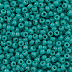 Miyuki Round Seed Bead 8/0 Opaque Turquoise 22g Tube (412)