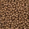 Miyuki Round Seed Bead 8/0 Duracoat Matte Galvanized Champagne (4204F)