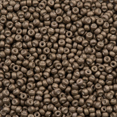 8g Miyuki Round Seed Bead 11/0 Matte Metallic Tarnish (2091)