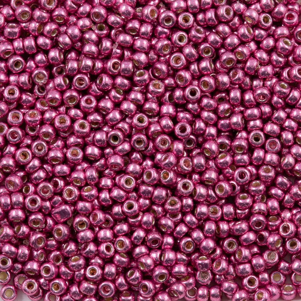 Miyuki Round Seed Bead 11/0 Duracoat Galvanized Hot Pink (4210)