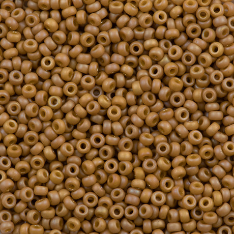 Miyuki Round Seed Bead 11/0 Pistachio Frosted Rainbow Opaque Glazed (4693)