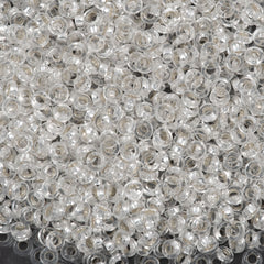 Miyuki 3mm Spacer Beads Silver Lined Crystal 8g Tube (1)