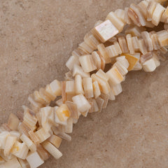 Mother of Pearl 3-10mm Chip Bead 36 inch strand