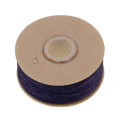 Size D Nymo Nylon Dark Purple Thread 64 yard bobbin