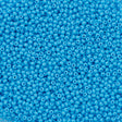 Czech Seed Bead 10/0 Opaque Blue Turquoise (63020)