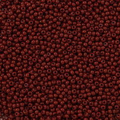Czech Seed Bead 11/0 Opaque Brown (13600)