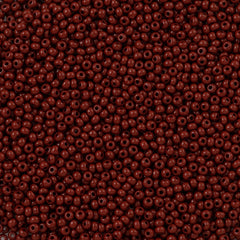 Czech Seed Bead 11/0 Opaque Brown (13600)