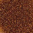 Czech  Seed Bead 11/0 Topaz Silver Lined 22g Tube (17090)