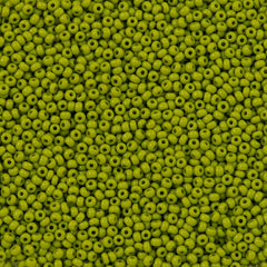 Czech Seed Bead 11/0 Opaque Olive 50g (53430)