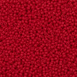 Czech Seed Bead 6/0 Red Matte (93190M)