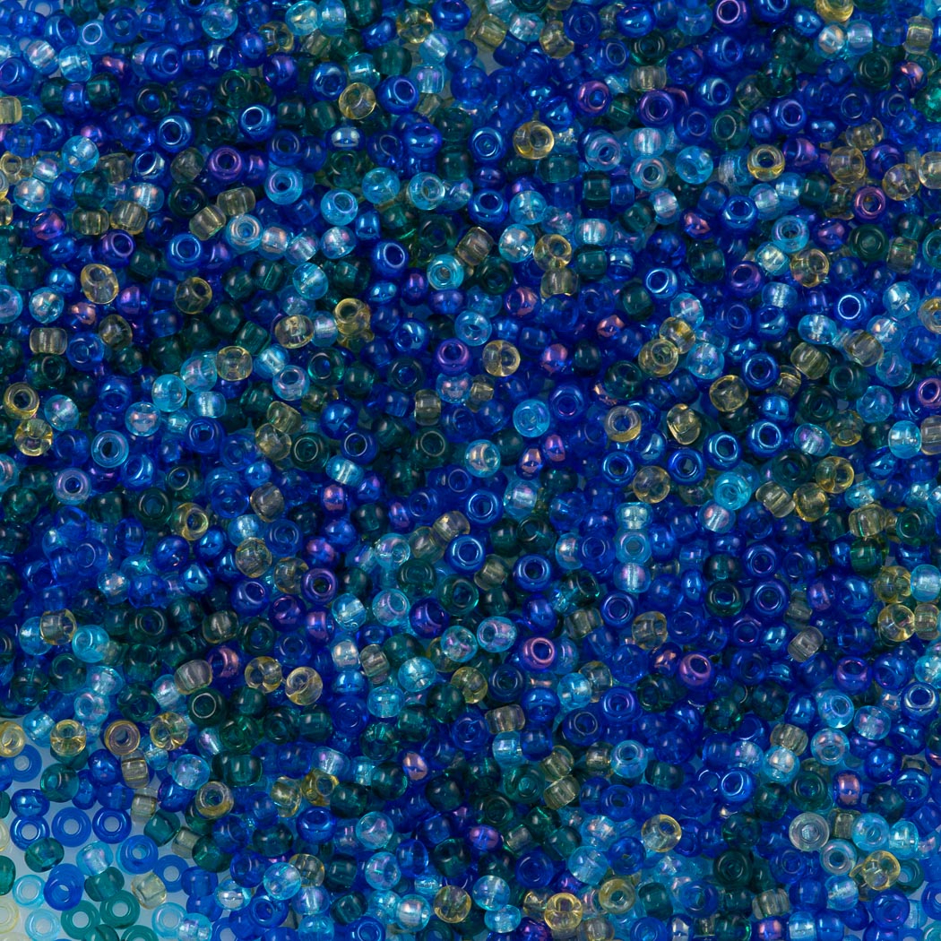 Czech Seed Bead 11/0 Mix Lagoon 50g (MIX06)