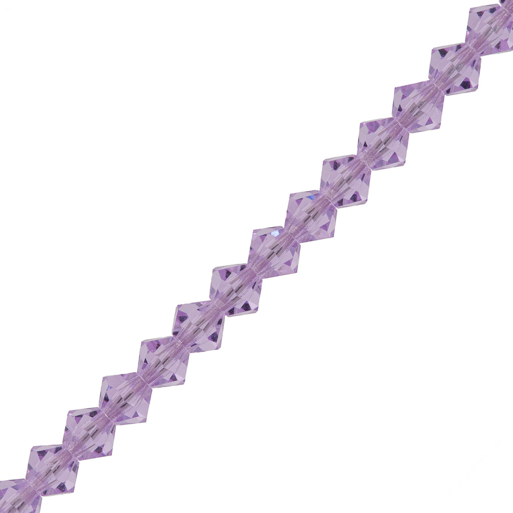 144 Preciosa Crystal 3mm Bicone Bead Violet (20310)