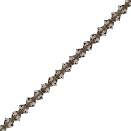 42 Preciosa Crystal Bicone Bead 3mm Black Diamond (40010)