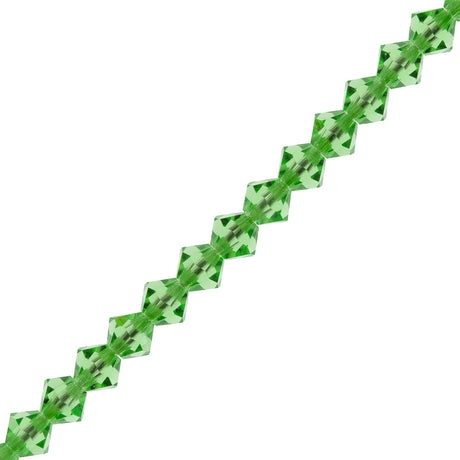 42 Preciosa Crystal Bicone Bead 3mm Peridot (50520)