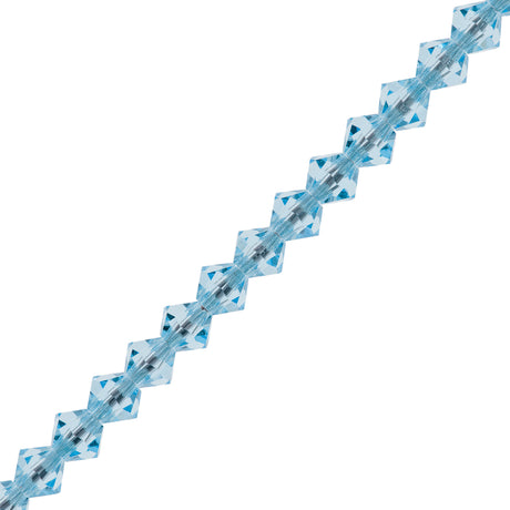 42 Preciosa Crystal Bicone Bead 3mm Aquamarine (60000)