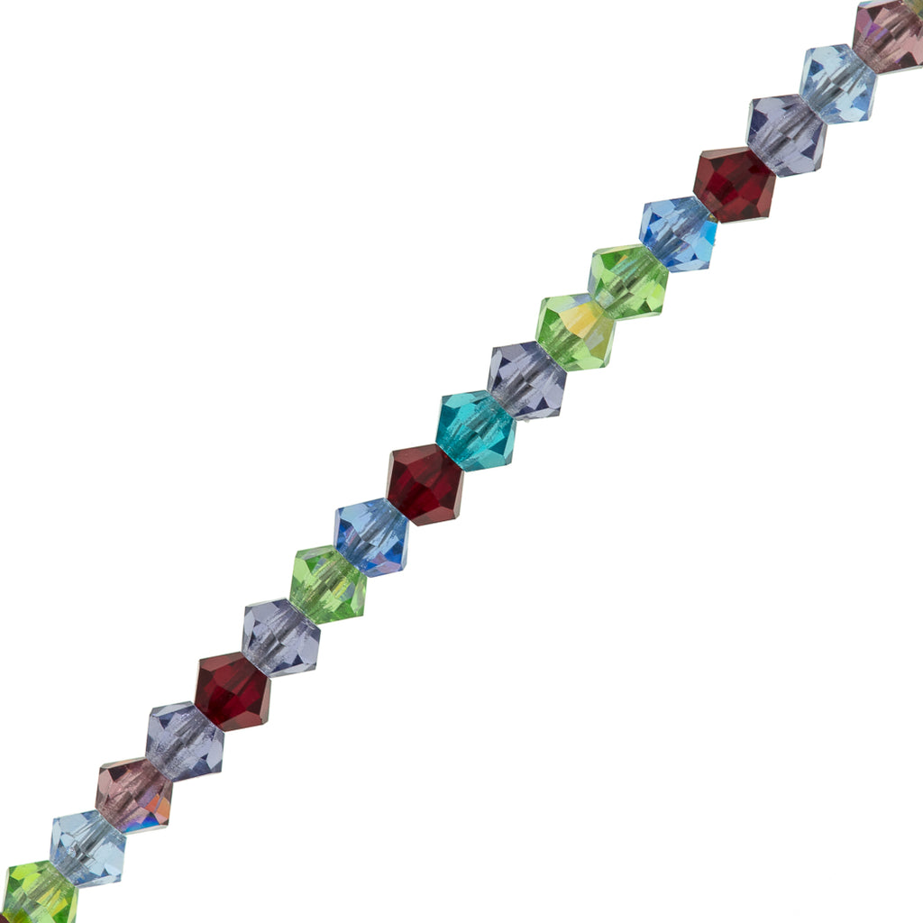 42 Preciosa Crystal Bicone Bead 3mm Gemstones Mix
