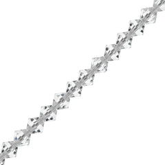 42 Preciosa Crystal 3mm Bicone Bead Crystal (00030)