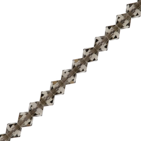 144 Preciosa Crystal 4mm Bicone Bead Black Diamond (40010)