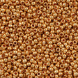 Czech Seed Bead 6/0 Metallic Dark Gold 20g Tube (18583)
