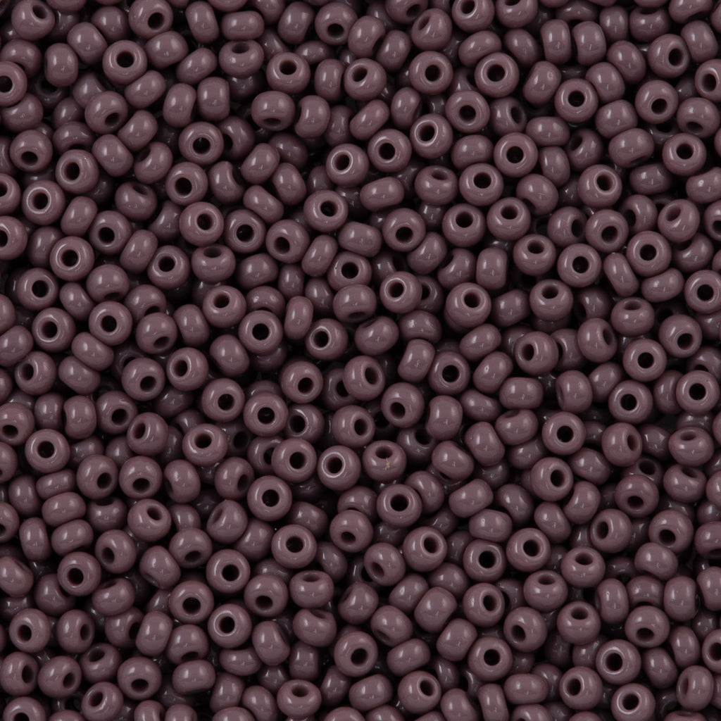 Czech Seed Bead 6/0 Opaque Purple 50g (23040)