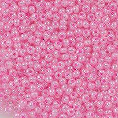 Czech Seed Bead 6/0 Pink Ceylon 50g (37175)