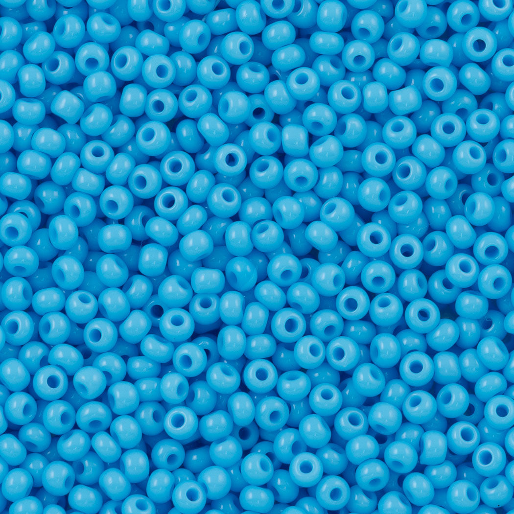 Czech Seed Bead 6/0 Montana 2-inch Tube (60100)