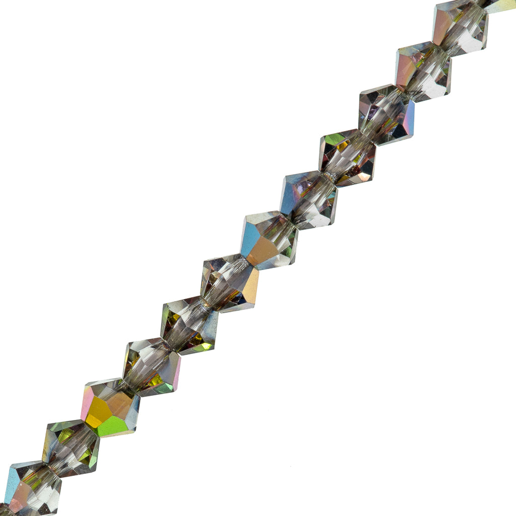 72 Preciosa Crystal 6mm Bicone Bead Vitrail Medium 2X (00030VM2X)