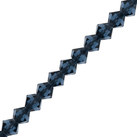 72 Preciosa Czech Crystal 6mm MC Bicone Bead Montana (30340)