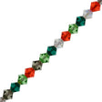 72 Preciosa Crystal Bicone Bead 6mm Enigmatic Grey Mix