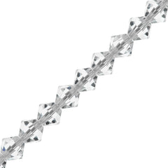 72 Preciosa Crystal 6mm Bicone Bead Crystal (00030)