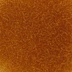 Czech Seed Bead 8/0 Transparent Topaz 50g (10050)