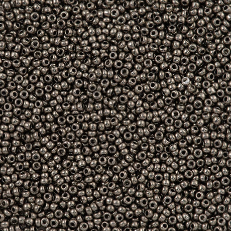 Czech Seed Bead 8/0 Metallic Chrome 22g Tube (18549)