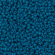 Czech Seed Bead 8/0 Opaque Denim 2-inch Tube (33220)