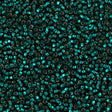 Czech Seed Bead 8/0 Silver Lined Emerald 50g (57710)