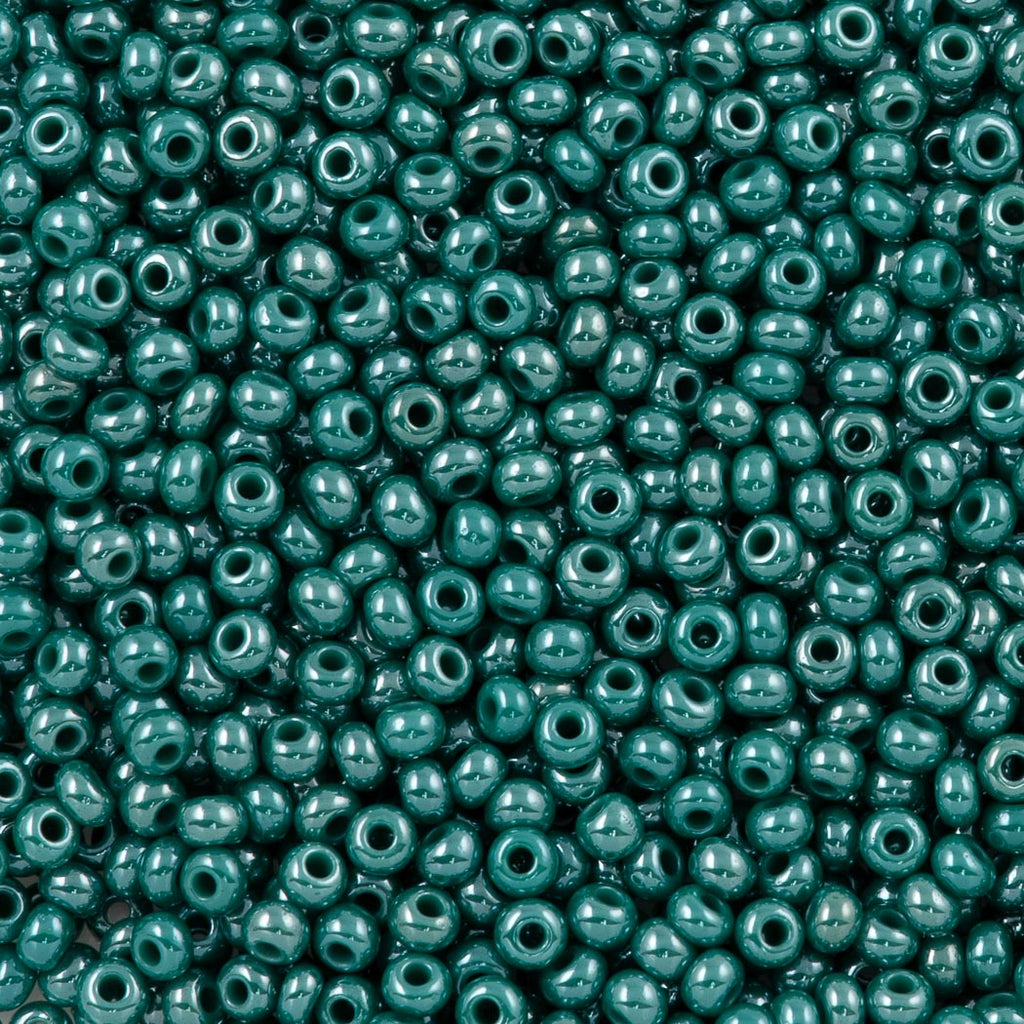 15G Mixed Green Czech 2/0 Seed Beads – The Bead Obsession